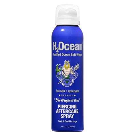 H2Ocean Piercing Aftercare Spray, 4 Fluid Ounce : Amazon.in: Beauty