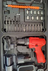 RMGS 10mm Multi Function Drill Plastic Cordless Drill Screw Driver with ...