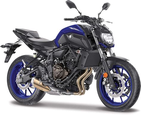 Buy Maisto M34007-18855 1:18 Motorbike Yamaha MT07, Black Online at ...