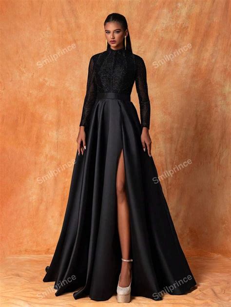 Smilprince Women's Waisted Slimming High-End Formal Dress For Gala ...