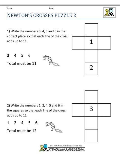 Image result for Second Grade Math Puzzles