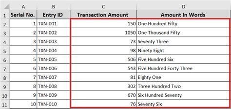 How to Convert 155 into Words Using Formula in Excel 的图像结果
