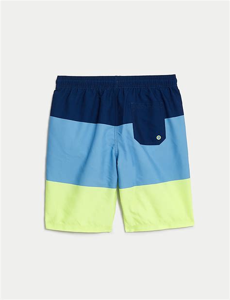 Buy Colourblock Swim Shorts (6-16 Yrs) at Marks & Spencer