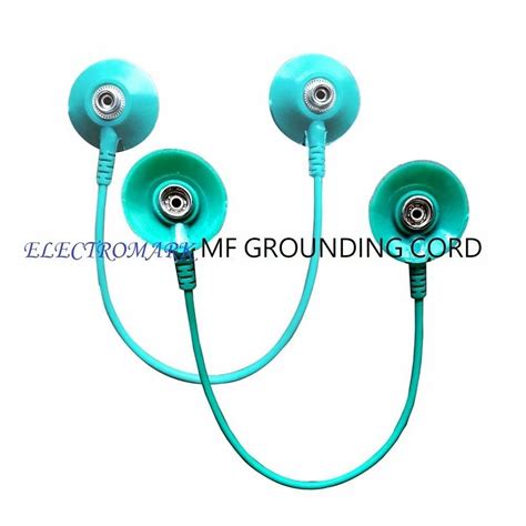 Esd Grounding Connection Cords - Electromark Esd Grounding Cord (Button ...