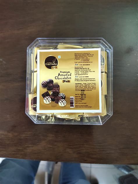 Golden Garuda Premium Plain Assorted Chocolates-200g(Dark+Milk+White ...