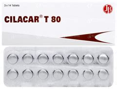 Cilacar T 80 Mg Tablet 14 - Uses, Side Effects, Dosage, Price | Truemeds
