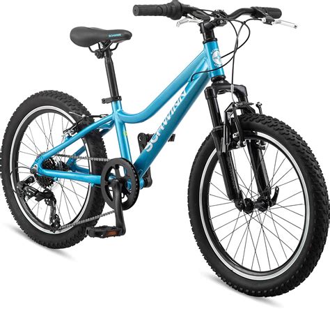 Schwinn High Timber Mountain Bike for Adult Youth Men Women Boys Girls, 24 to 29-Inch Wheels, 7 ...