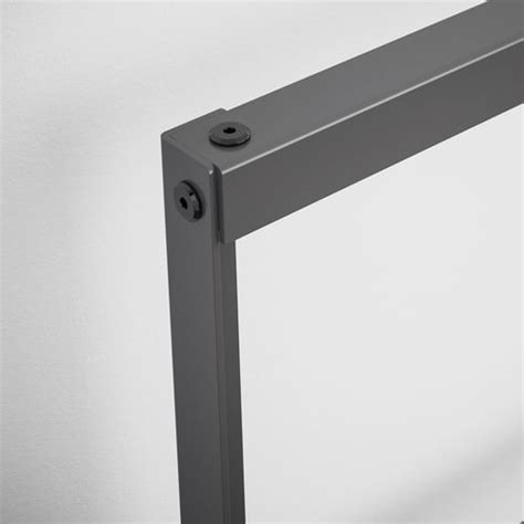 GRIMSBU bed frame, grey, 140x200 cm (551/8x783/4") - IKEA