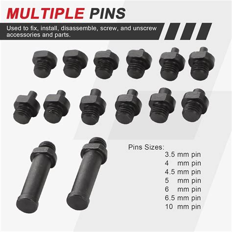 DASBET Variable Cylinder Spanner Wrench Set 15Pcs India | Ubuy