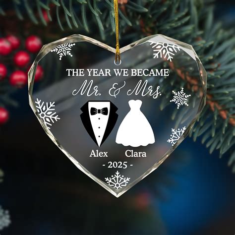 Personalized Christmas Ornaments 2025 Personalized First Christmas ...