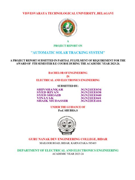 Image result for Solar Tracking System Project Prototype