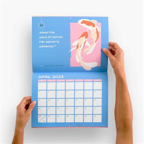 Saddle Stitch Calendar Template Easy to Use for Your Projects