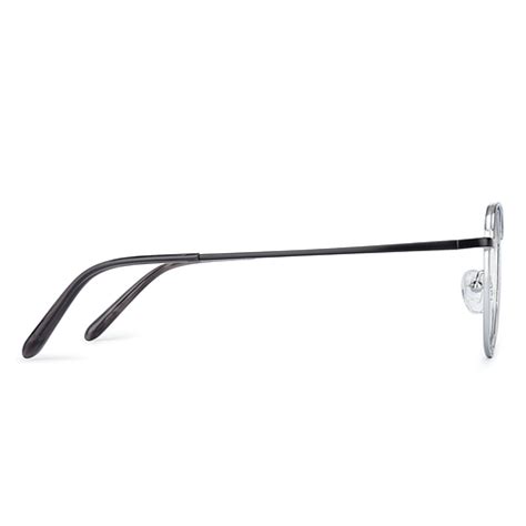 Buy Silver Blue Full Rim Square John Jacobs JJ Pro Titanium JJ E12553 ...