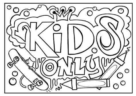 Printable Graffiti Coloring Pages/graffiti Alphabet Coloring Pages