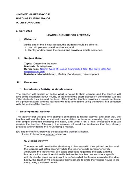 Current Lesson Study Guide PDF 的图像结果