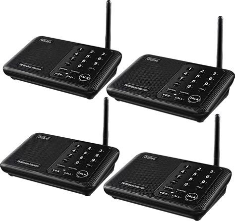 Wuloo Wireless Intercom System for Home 5280 Feet Range 10 India | Ubuy