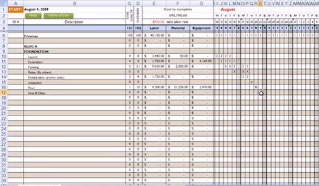 Cost to Complete for Construction in Excel - Download Construction Cost ...