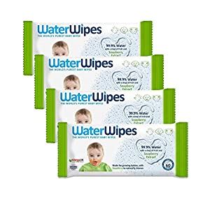 Buy WaterWipes Soapberry Baby Wipes (Pack of 4, 60 Wipes per Pack ...