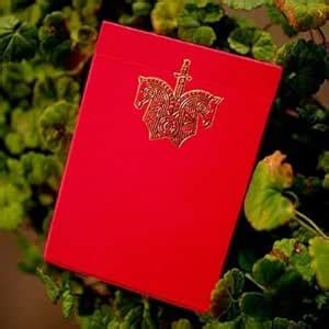Buy Ellusionist Knights Red Playing Cards Limited Edition (RED) Deck by ...