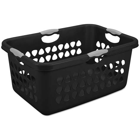 Sterilite 2 Bushel Ultra Black Laundry Basket - Walmart.com