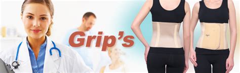 Buy Grip's Abdominal Binder 10 Elastic Support Belt for Hernia; Belly ...