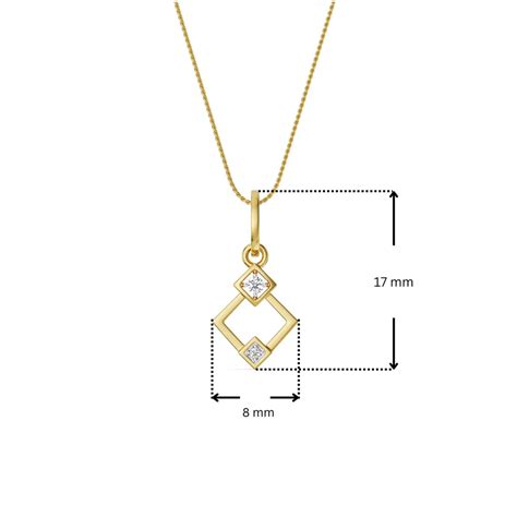 Buy Lab Grown Diamond Pendants Online in India – Emori