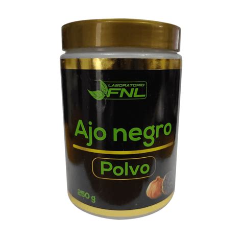 Ajo Negro en polvo 250 gramos - FNL | FicoNutrition