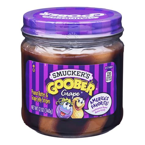 Smucker's Goober Grape - Peanut Butter & Grape Jelly Stripes | NTUC ...