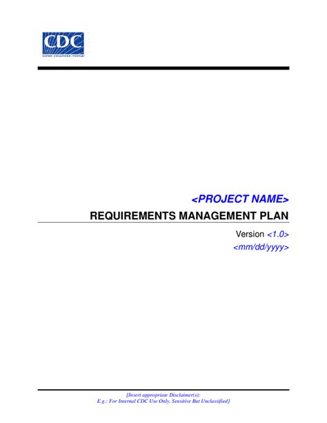 Image result for Requirements Management Plan Example