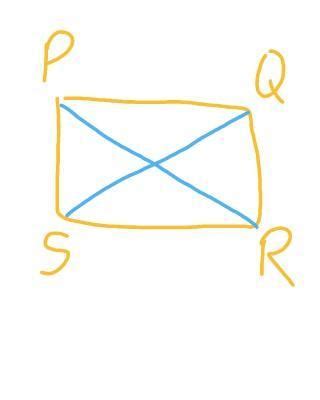 PQRS is a square its diagonal are PR and QS find the measure of RPS and ...