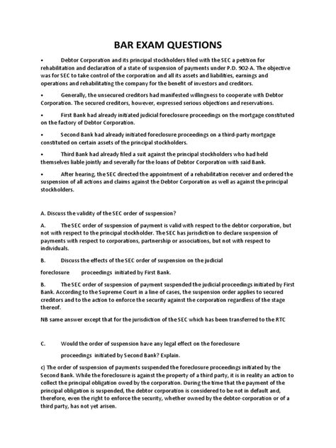 Image result for Bar Exam Test Questions