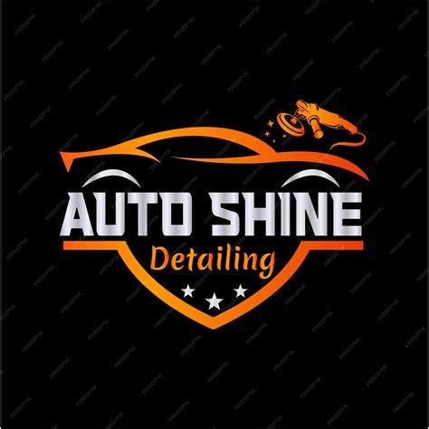 Premium Vector | Auto shine detailing logo design template