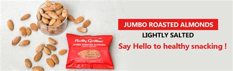 Nutty Gritties California Roasted Almonds, Lightly Salted (Pack of 10 ...