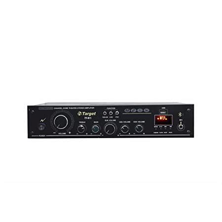 TARGET – TT 811 Amplifier Rms 180 Watts 5.1 Channel Surround Six Tracks ...