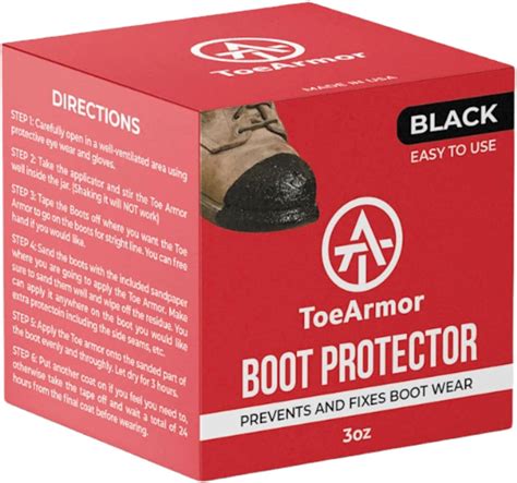 Image result for Toe Armor Boot Protection How To