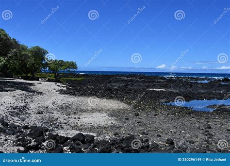 Fishing Ponds at Kaloko-Honokohau National Historic Park at Kailua-Kona ...
