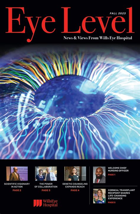 Eye Level Newsletter - Fall 2023 | Wills Eye Hospital