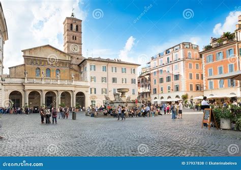 The Basilica of Our Lady in Trastevere (Basilica Di Santa Maria in ...