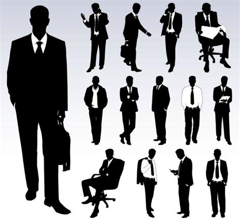 Businessman Silhouette Vector 的图像结果