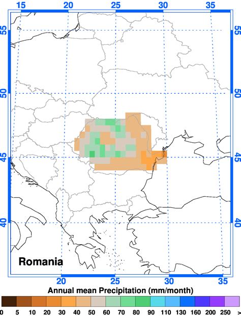 ClimGen Romania climate observations