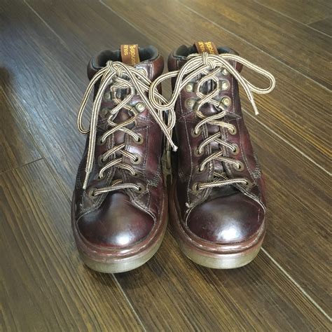 Old Dr.Marten leather trekking boots / England | charmant_hiroshima