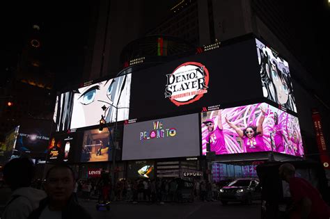 Demon Slayer NYC fan event in Times Square: Photos + Video
