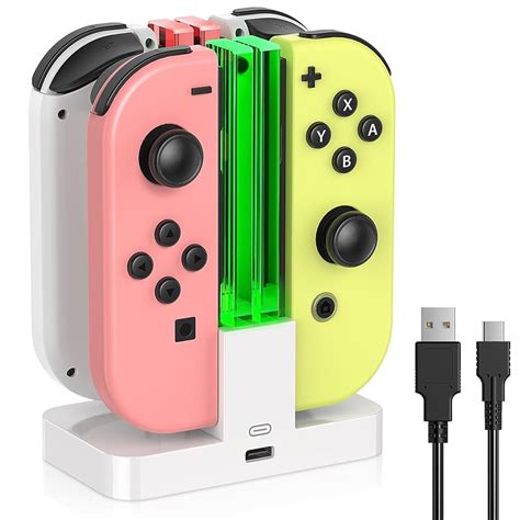 FastSnail Charging Dock for Nintendo Switch for Joy Con & OLED Model ...