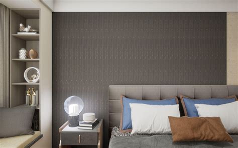 Charcoal Louvers Panel Sleek & Splendid Series Plain Colors Wenge 8x0 ...
