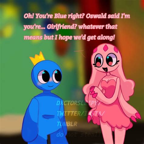 Rainbow Friends Pink Art