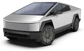 AS Tesla Cyber Truck Model Car Exclusive Alloy Metal Pull Back Die-cast ...