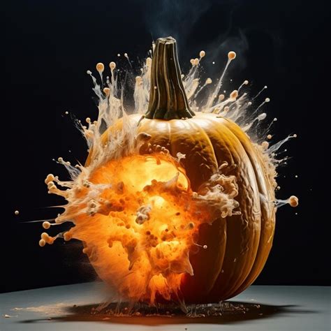 Image result for Exploding Pumpkin Carving