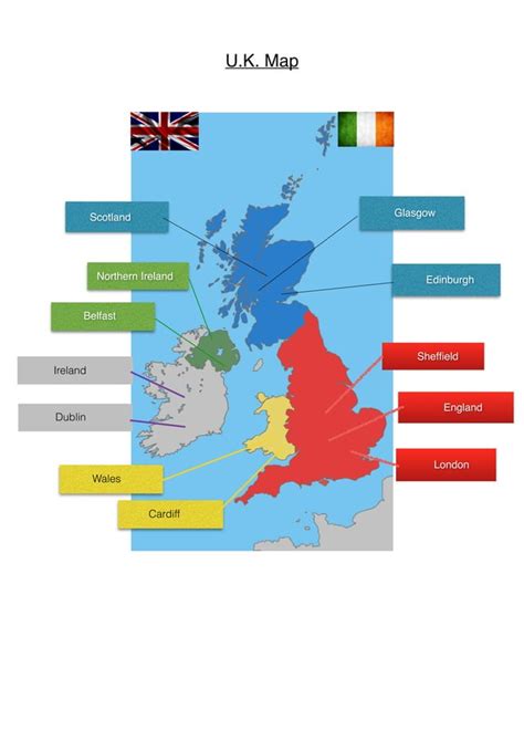 Image result for Basic UK Map With