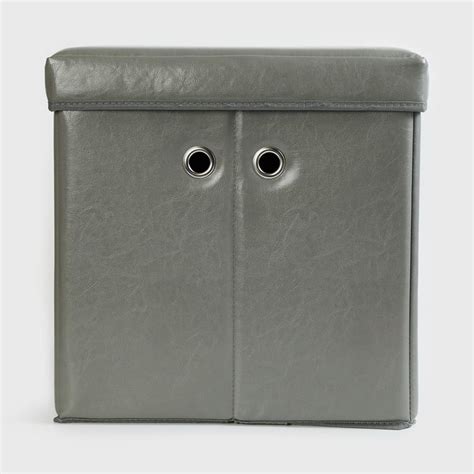 Buy Sanderson PU Collapsible Ottoman from Home Centre at just INR 3199.0