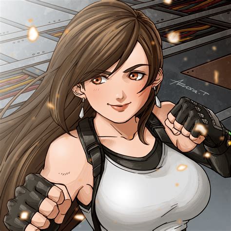 Tifa Lockhart - Final Fantasy VII - Wallpaper by Pixiv Id 6140635 ...